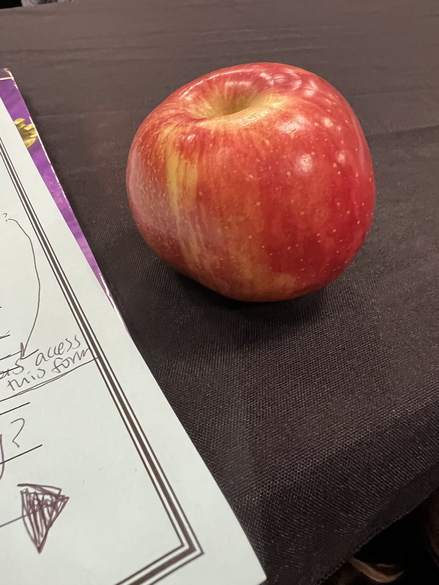 KendraGerloff's tweet photo. In awe of my dreams coming true - today I was introducing myself as a ‘school counselor’ for the first time. *I also learned how to break an apple in half with my hands 💪🏼🤩 #moswpbs https://t.co/UbqGoa5vn2