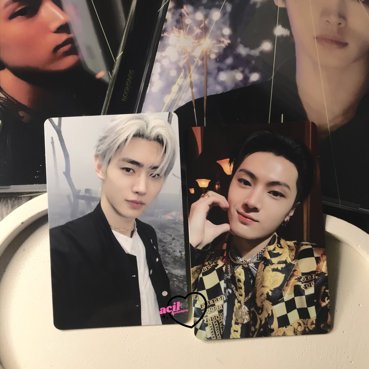 wts / want to sell / ina

soljack solo jacket dimension senkou unsealed with album

- sunghoon putih
- jay batik 

💗 260k/each
💗 shopee, keep event with dp
💗 tangerang, 🇮🇩

t. jual enhypen photocard pc
