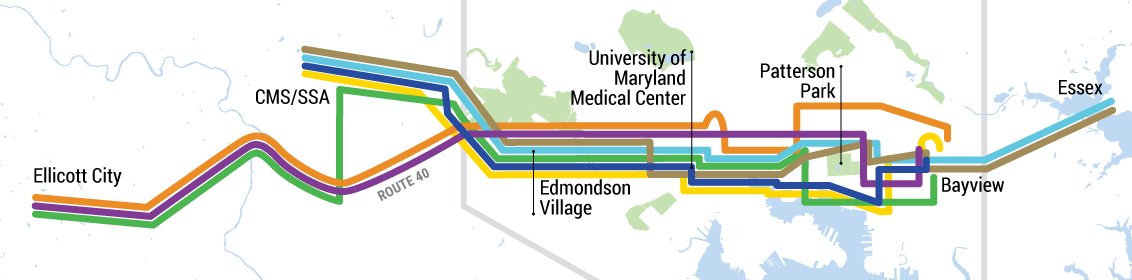 mtamaryland's tweet photo. MDOT MTA and its regional partners have completed the first phase of a feasibility study for the development of an East-West Transit Corridor for the region. Seven alternatives are proposed. To learn more about the study and alternatives, visit https://t.co/7nPSOgN3F3 #MDOTmoves https://t.co/Evasc3ZWwn