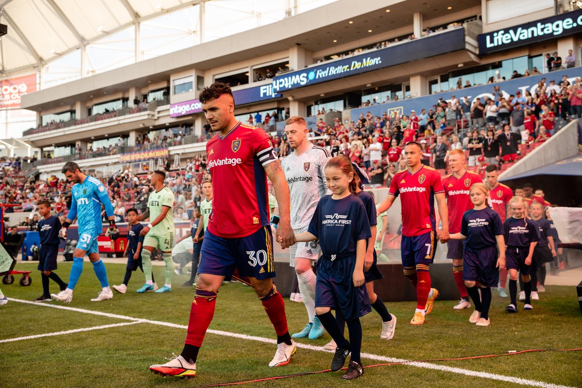 AFCU's tweet photo. Dream Team Giveaway! Kids 8-12 years old have the chance to walk out of the tunnel with @realsaltlake players on June 25th. Winners will also receive 2 tickets to the game. Follow the link below to enter!
https://t.co/LQh8eZjoEK https://t.co/64AFdKQWBj