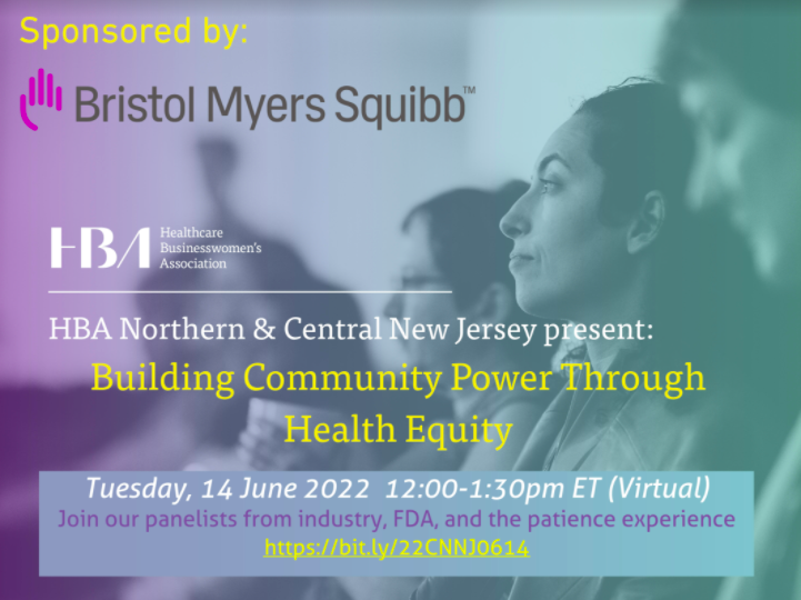 Want to learn how health equity affects patients, regulatory agencies, and pharma? Sign up for this important discussion to build community power to close the gap on health disparity on 6/14 at noon! Register now: bit.ly/22CNNJ0614