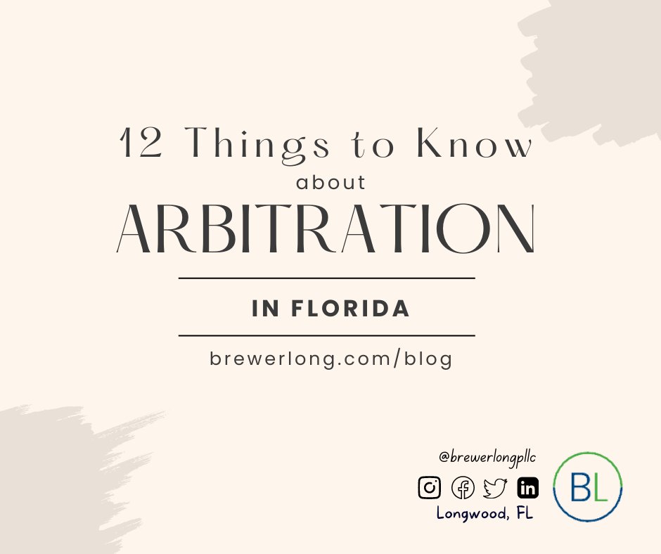 Most #commercial #contracts have an #arbitration provision. Here's what you need to know about arbitration in #Florida: loom.ly/xE0GcZc 
#floridalaw #commerciallaw #smallbusinessattorneys
