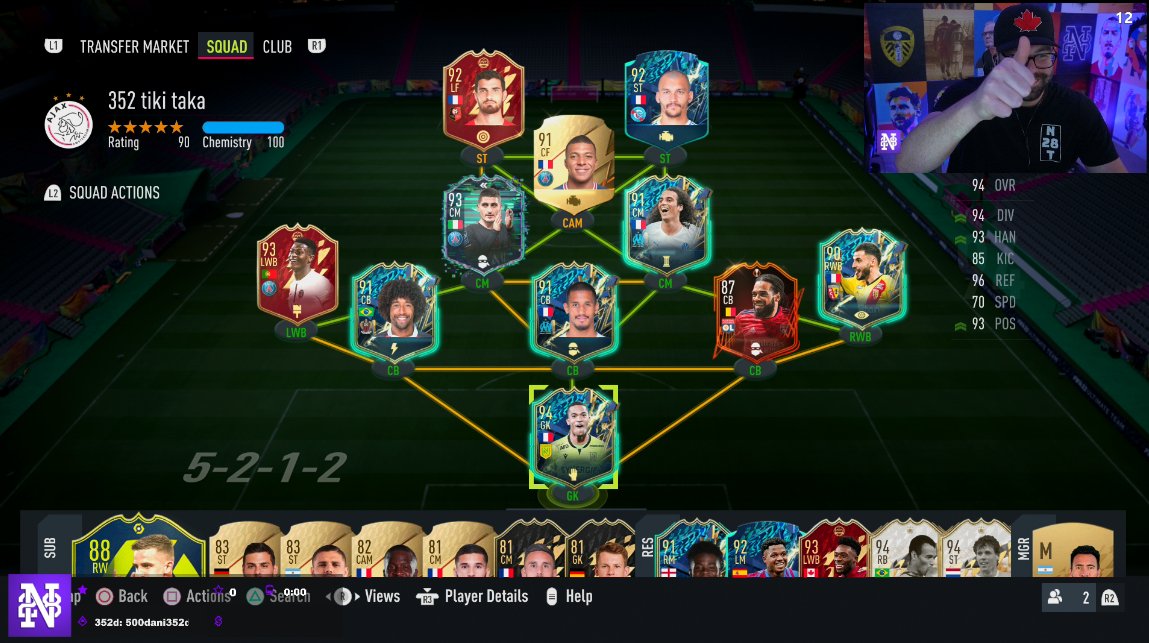 WE ARE LIVE!!! 

Schedule: 
- PMRTG Day 27 starts NOW 
- Guaranteed TOTS Lafont packs 
- SO MANY PPs 
- Ligue 1 GG friendlies 
- Playoffs 
- Tarkov PvP late night grind 
- Leg day (i hate everything) 

twitch.tv/nick28t #TwitchPartner