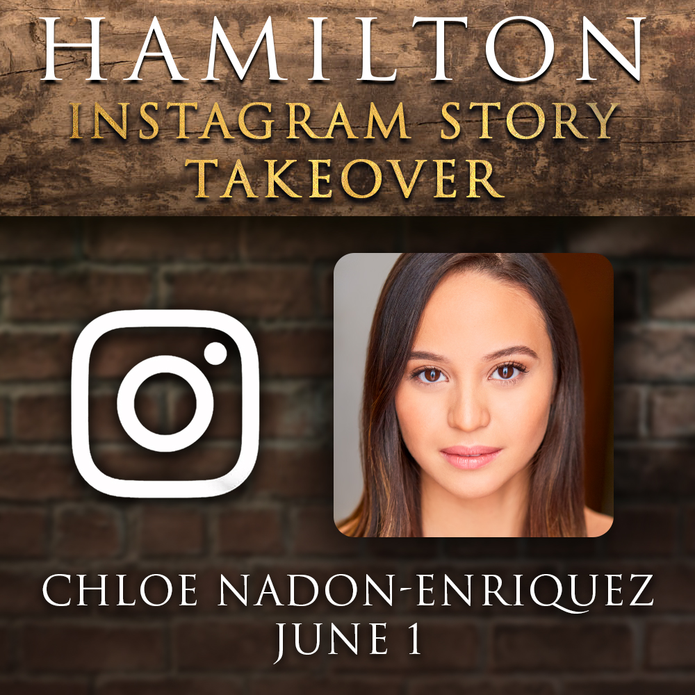 BACTouring's tweet photo. #BACTakeover  Today Chloe Nadon-Enriquez  from #Hamilton is taking over our Instagram Account.  She is currently in Hamilton now playing in #Vancouver. 
@Vancivictheatre 
#AndPeggyTour https://t.co/3HM4x6hb5B