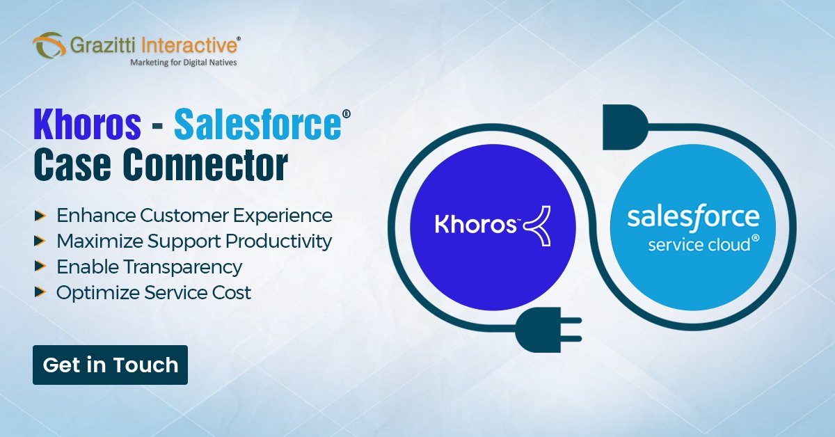 Grazitti's tweet photo. Empower your Khoros community with effective self-service and a quick case escalation process with the Khoros-Salesforce Case Connector. Learn more.

👉 https://t.co/9Av9Ni2UiC 👈

#khoros #connector #salesforce #khorossalesforceconnector #caseconnector #integration  #grazitti https://t.co/lxhtQkXPvi