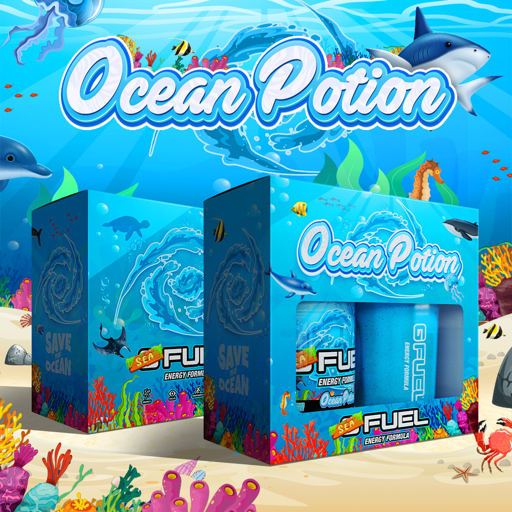 💙 𝗥𝗧 + 𝗖𝗢𝗠𝗠𝗘𝗡𝗧 " 🌊 " to win a #GFUEL Rewards Program EXCLUSIVE "𝗢𝗖𝗘𝗔𝗡 𝗣𝗢𝗧𝗜𝗢𝗡" Collector's Box!

🐬 Picking 2 winners tomorrow to celebrate these beauties being added to our Rewards Program!

🎁 𝗚𝗘𝗧 𝗥𝗘𝗪𝗔𝗥𝗗𝗦: GFUEL.ly/ocean-potion-r…