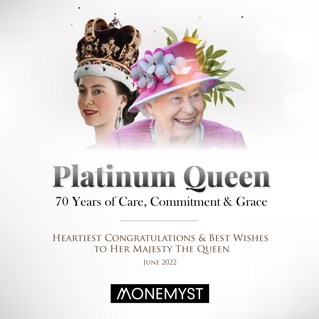 monemyst's tweet photo. Here's wishing everyone in the UK a very happy #platinumjubilee weekend. 70 years of Her Majesty The Queen's service to the people is an amazing milestone to be cherished.
#monemyst #PlatinumJubilee #QueenElizabeth https://t.co/hVzCGd0g3u