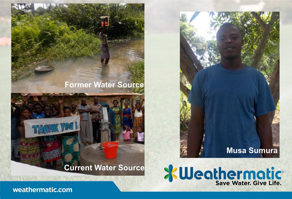 "We used to fetch water from the old water source, which put us at a high risk for illness since it was contaminated. Sometimes, we would see feces coming from upstream. But we thank God now for this new water source!" - Musa Sumura of Prince Alfred, Sierra Leone