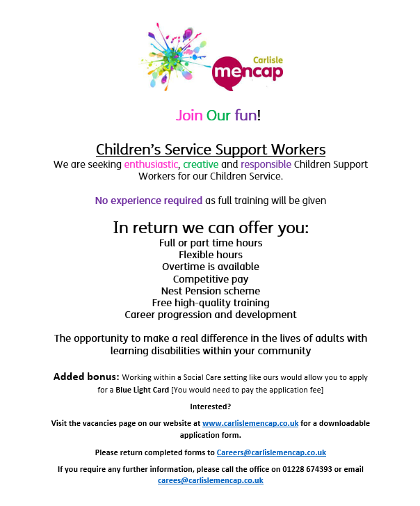 Carlisle Mencap tweet media