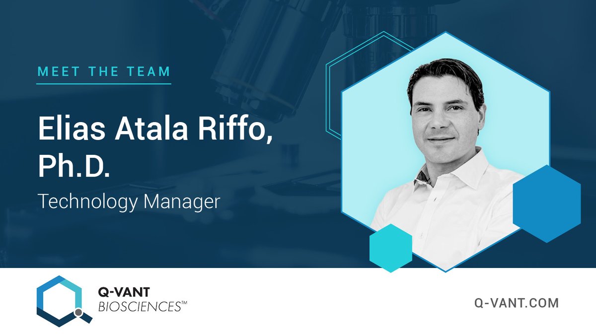 qvantbio's tweet photo. Meet the @qvantbio team: Elias Atala Riffo, Technology &amp; Project Manager

Elias has 10 years of experience in chemistry R&amp;D, purification &amp; the application of quillaja saponins. He contributes to the industrial-scale production of #pharmaceutical-grade quillaja-based #adjuvants. https://t.co/30DPsmS1Od
