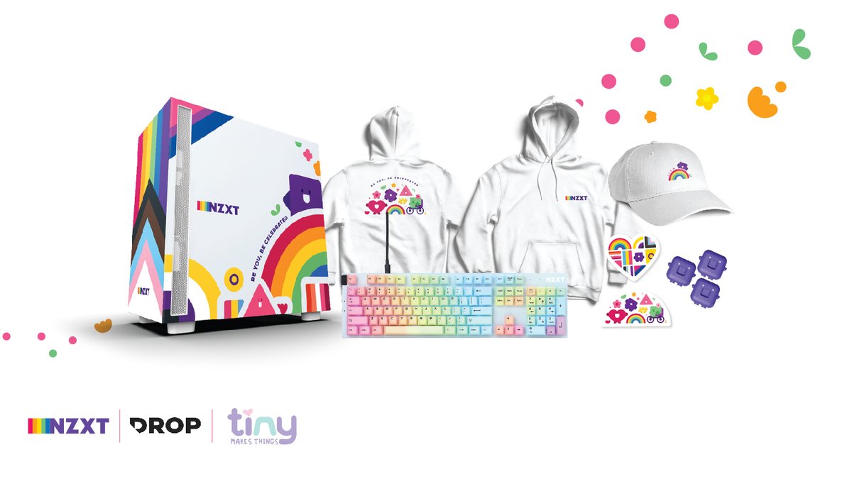Join us for our second <a href="/TrevorProject/">The Trevor Project</a> fundraiser for #PrideMonth! 🏳️‍🌈

Support LGBTQIA+ youth by donating to our fundraiser and receive limited-edition NZXT products, merch, and special keycaps provided by @Drop and <a href="/tinymakesthings/">tiny ✈️ ALGS</a>

Donate now: nzxt.co/trevorproject22