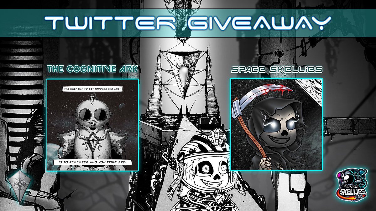 SpaceSkellies's tweet photo. 𝐒𝐩𝐚𝐜𝐞 𝐒𝐤𝐞𝐥𝐥𝐢𝐞𝐬 𝐗 𝐂𝐨𝐠𝐧𝐢𝐭𝐢𝐯𝐞 𝐀𝐫𝐤
🔥 GiveAway 🔥 
🏆5 Whitelist Spots for 5 winners🏆

1️⃣ ❤️+ RT + Tag 3 friends;
2️⃣ Follow @spaceskellies &amp; @cognitiveArk
3️⃣ Join in us on discord!🚨
https://t.co/1bsJrol0xT 
https://t.co/u3JvePqReW

⏰Winners in 48 hours!⏰ https://t.co/EM2zNmBm0i