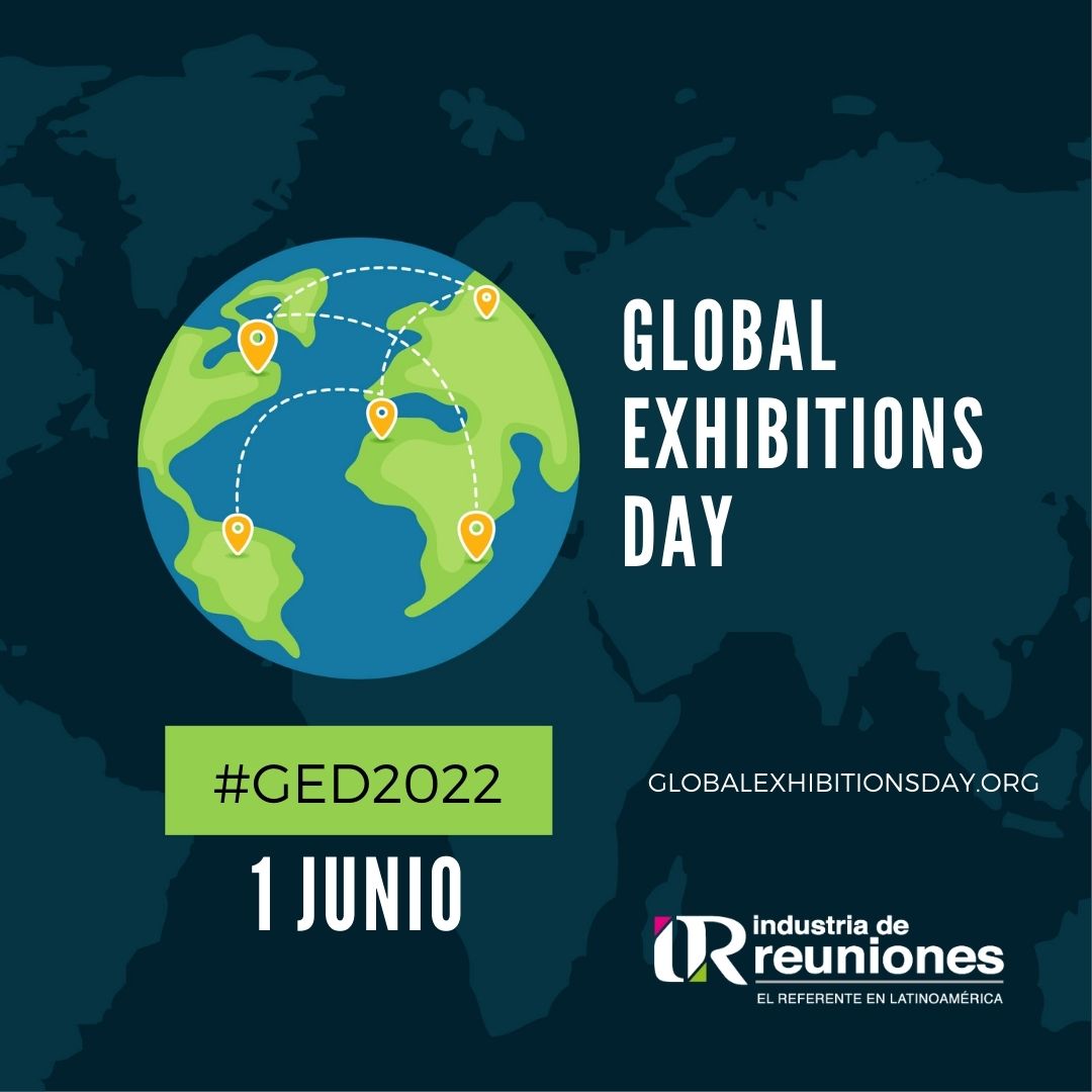 𝗚𝗹𝗼𝗯𝗮𝗹 𝗘𝘅𝗵𝗶𝗯𝗶𝘁𝗶𝗼𝗻 𝗗𝗮𝘆 𝟮𝟬𝟮𝟮 reconoce el importante papel que desempeñan las exposiciones comerciales en el impulso de las economías en todo el mundo.

!Feliz Global Exhibition Day!
.
.
.
#IndustriaDeReuniones #GED2022 #GlobalExhibitionDay #EventProfs