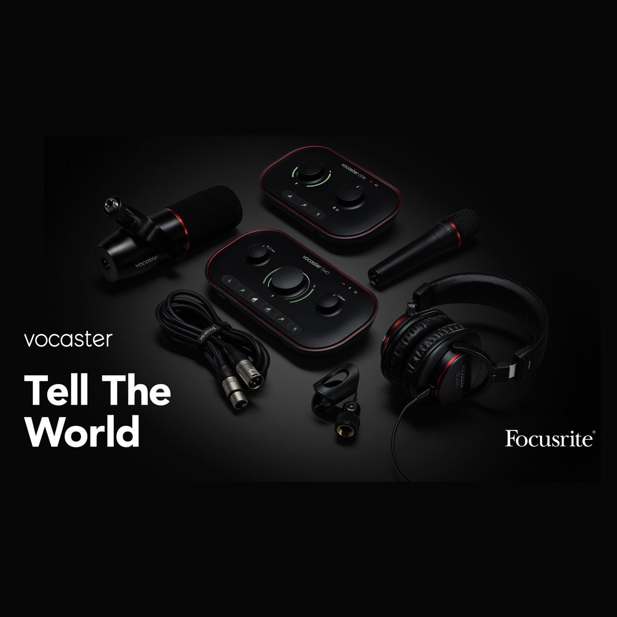 Erikson_Audio's tweet photo. The easiest way to bring studio quality sound to your podcast - Introducing Vocaster by @WeAreFocusrite  
---
Le moyen le plus simple d'apporter un son de qualité studio à votre podcast - Vocaster par Focusrite. https://t.co/QUYH51Mmgi
