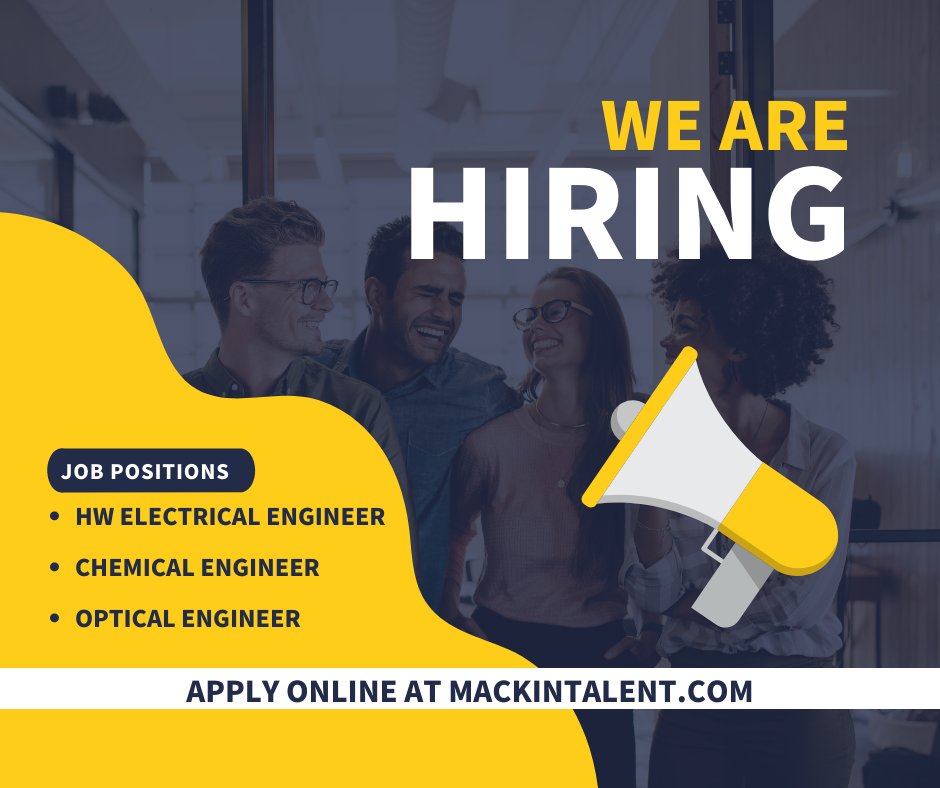 Hump Day is #Hire Day at Mackin - let's see what opportunities we can find for you today. Apply now at - mackintalent.com