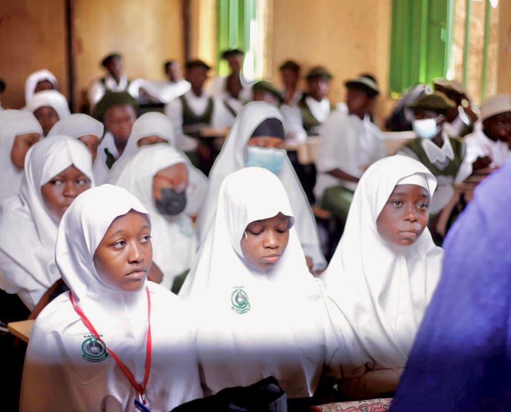 she4tech_'s tweet photo. Earlier today our team had an amazing session on tech, entrepreneurship and career, wit students from Kanadi Academy in Gombe
It was an interesting moment for the she4tech initiative, together we can give a better future to the girl child especially in tech
#she4tech #girlsintech https://t.co/6cY75rSopd