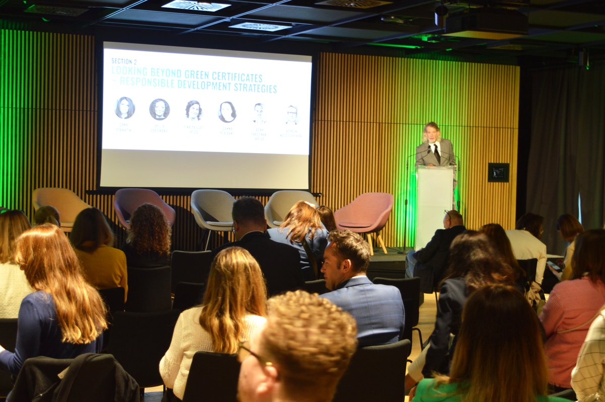 GreenEuropeTd's tweet photo. #EuropeanESGPropertyForum 2022 Today's event organised by Property Forum Events &amp; News in partnership with RICS, CTP and Panattoni focused on sustainable solutions in the real estate sector as well as an array of subjects related to #ESG strategies. https://t.co/2z9njNxCIe
