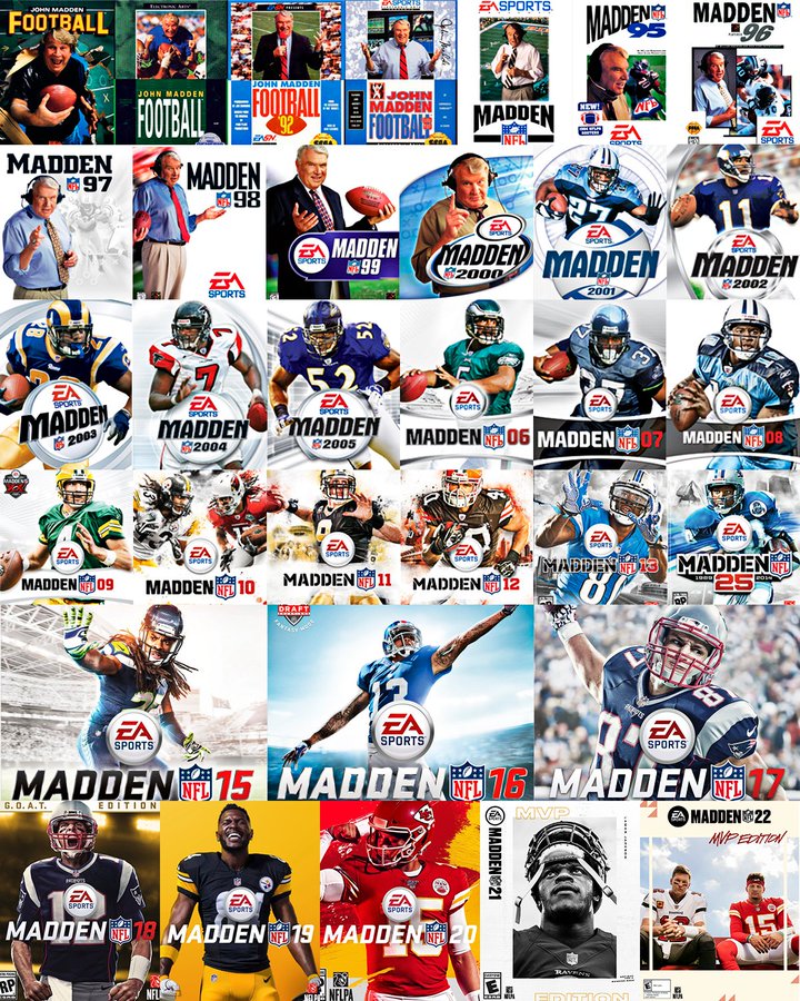 COVER PICS INSIDE] What year was your 1st Madden game 