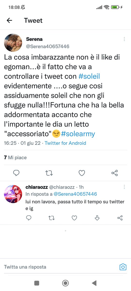 EGimignani's tweet photo. Quando i commenti svelano tutta l'https://t.co/JytScv1biq non bastasse potremmo ripescare tutti i pensierini carini espressi da Soleil verso le donne.
#durelli #deliaduranoff #AXBproduction #solearmy https://t.co/OLX2ybyjCi