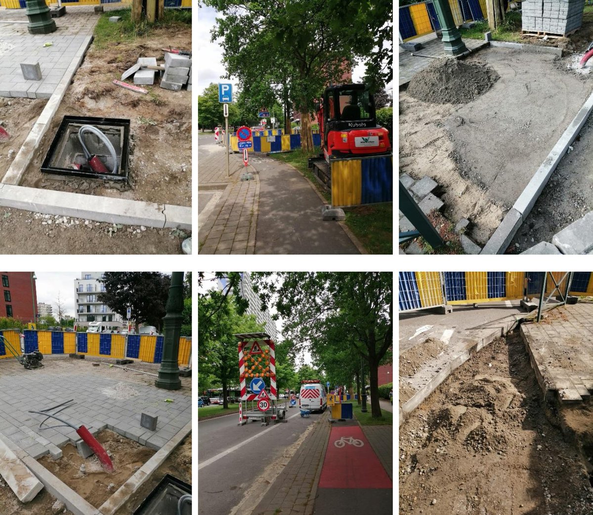 dimitristrobbe's tweet image. 👷‍♀️🛠 #Microprojet en cours pour créer un passage piéton -  Mettewie Condor - #Maintain - Microproject lopende voor de creatie van een voetgangersoversteekplaats 👷‍♀️🛠