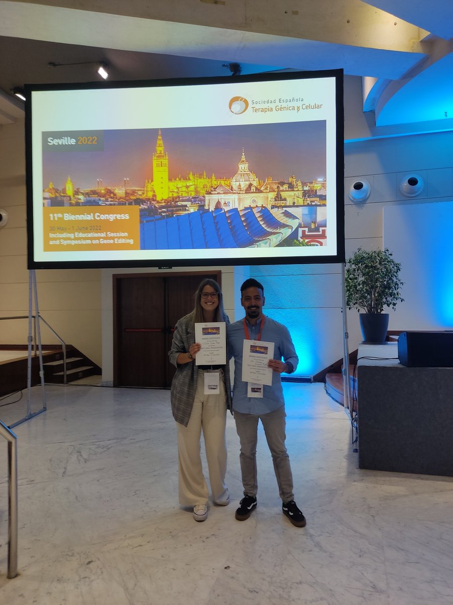 BioInn_CIEMAT's tweet image. Two oral communications awards for @BioInn_CIEMAT scientists!!! Congratulations Isabel Ojeda and Yari Giménez!!!! #SETGYC2022