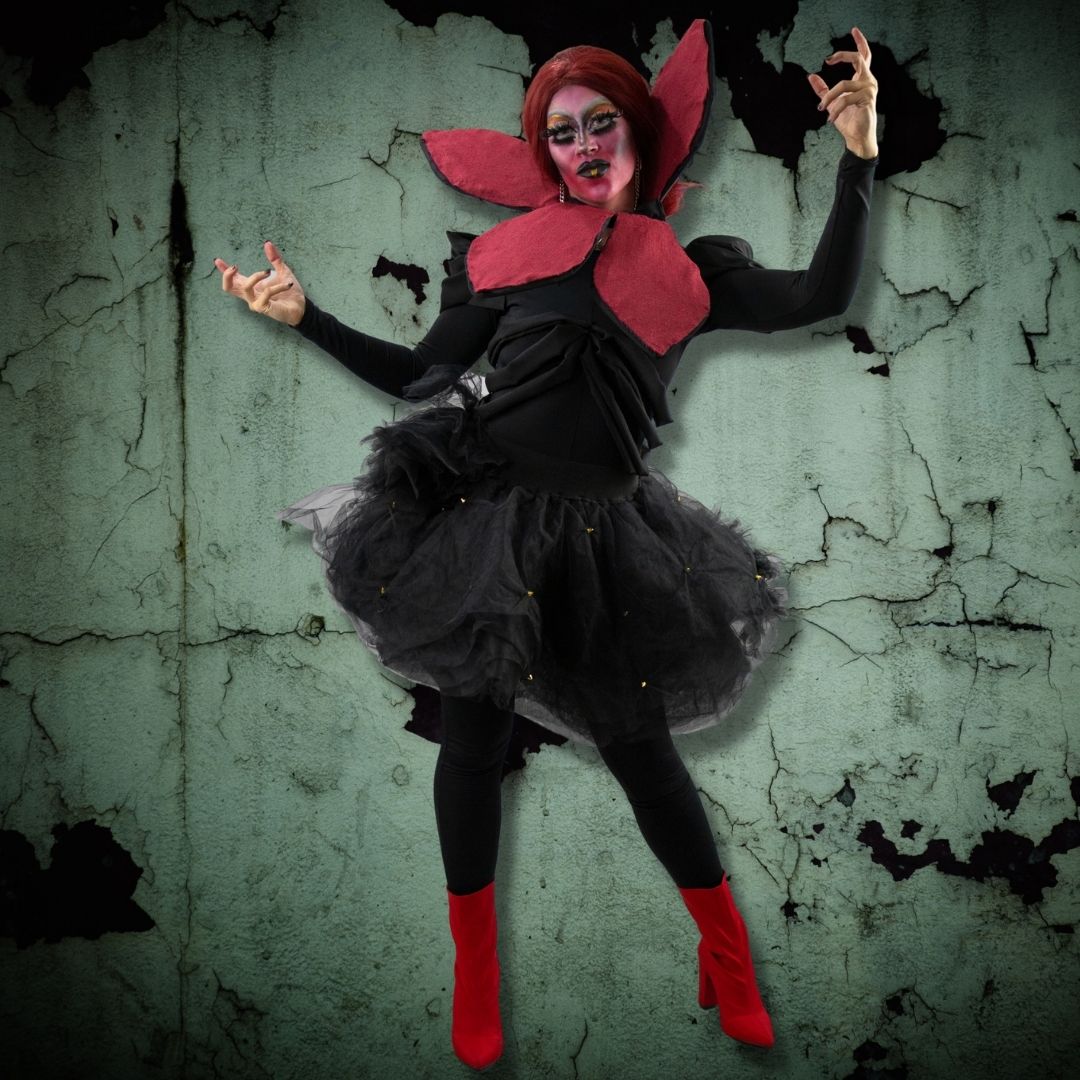 TheCultofDrag's tweet photo. Empezamos el día de hoy con @fershacc, quien nos trajo al Demogorgón de #StrangerThings 

#Monster #Glam #Drag #DragMexico #BloodMoon #TCOD2 #demogorgon https://t.co/iL1m7OJXGd