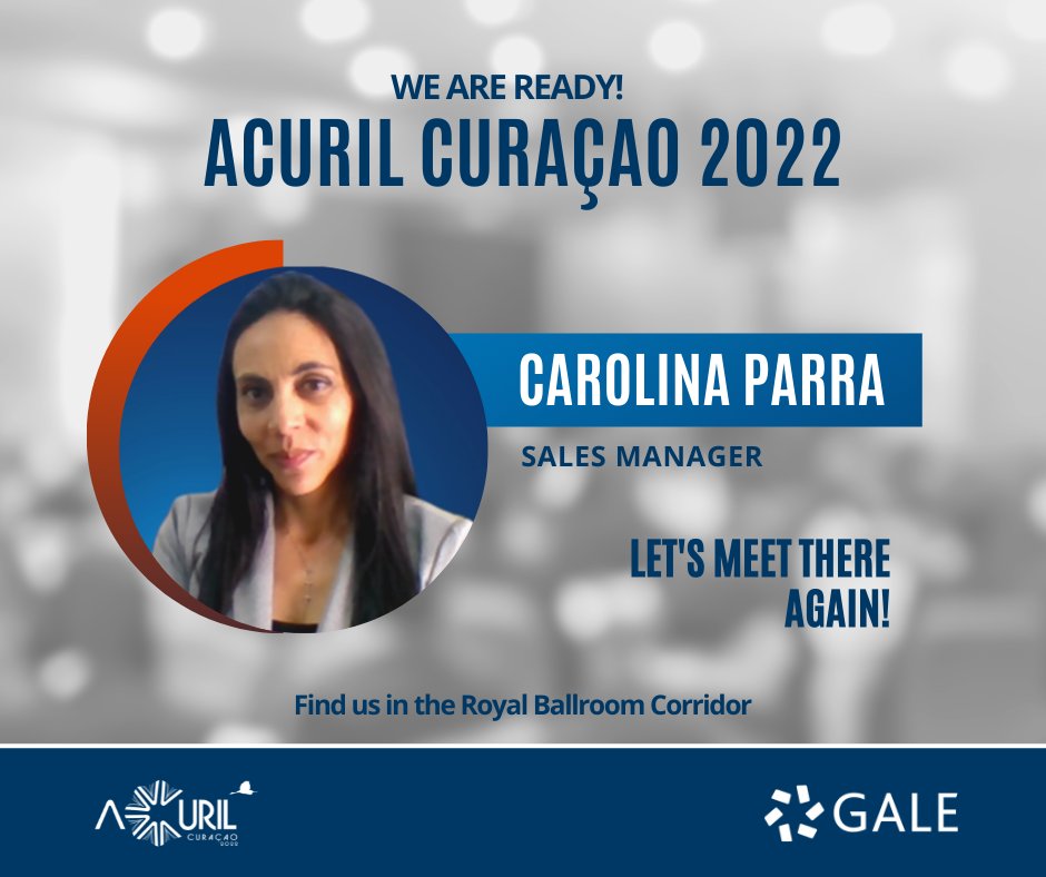 VISÍTANOS EN ACURIL 2022 del 5 al 9 de Junio. Busca nuestra mesa y encuentra los recursos digitales que te ayudarán a satisfacer las diversas necesidades de tu biblioteca.  
#acuril2022 #GaleCengage #libraries