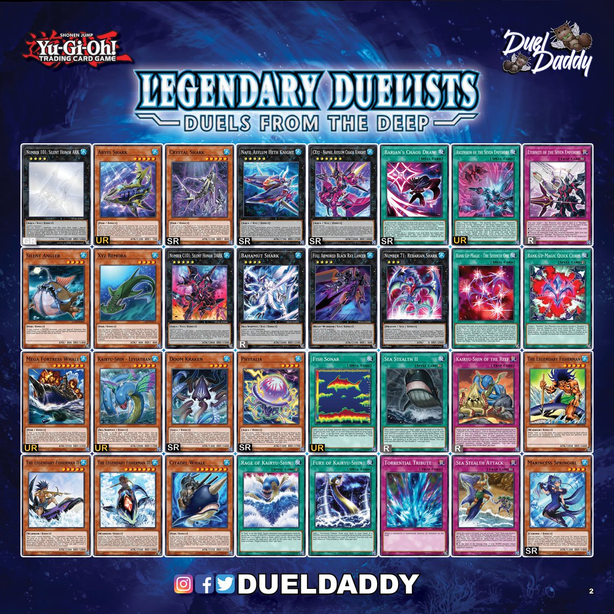 We got some surprise openings of Legendary Duelists: Duels from