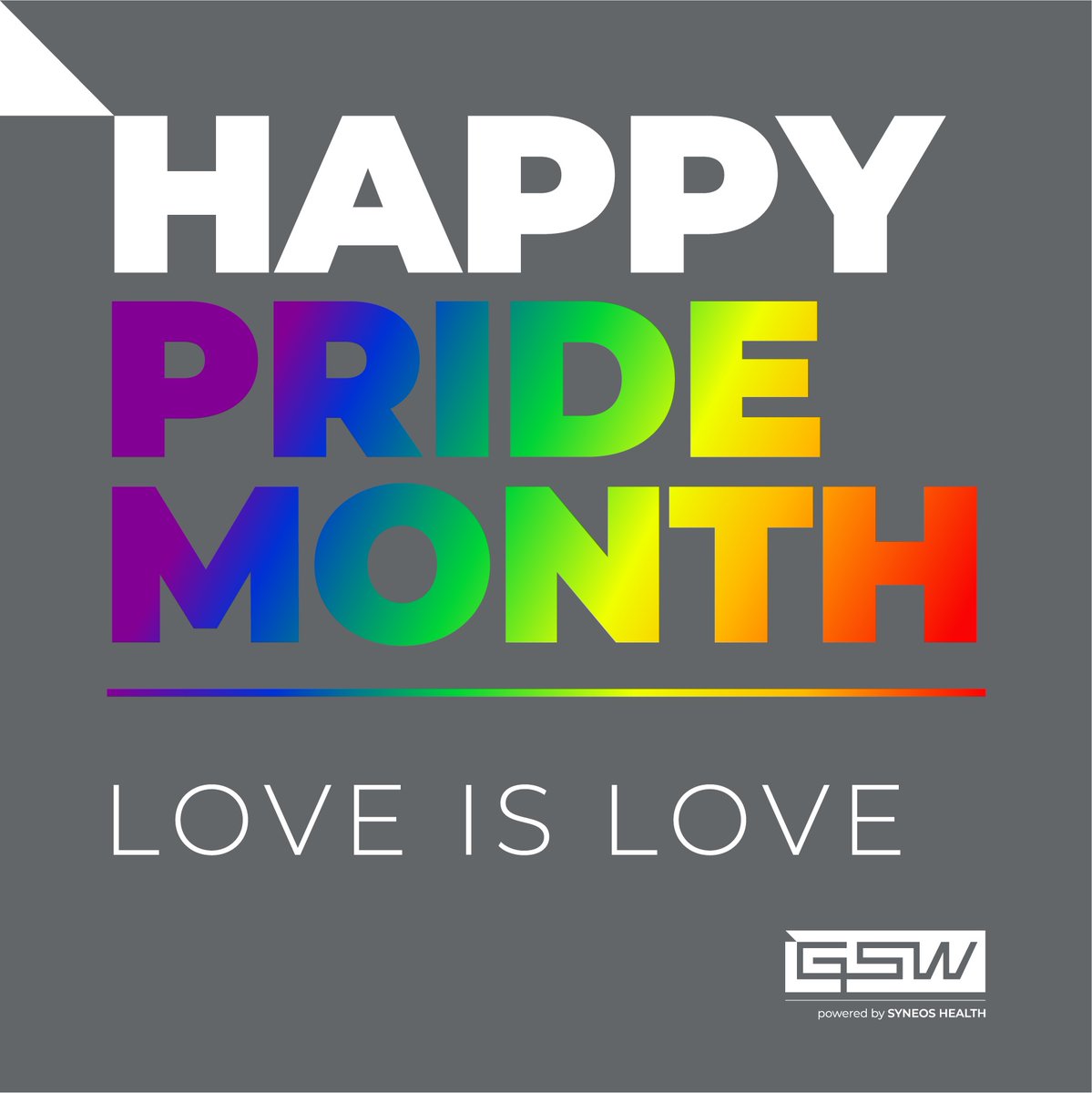 Happy #PrideMonth! At GSW, we believe in celebrating our LGBTQIA+ colleagues every day of the year. Today, tomorrow, and all year ‘round, let your pride flag FLY!🌈
