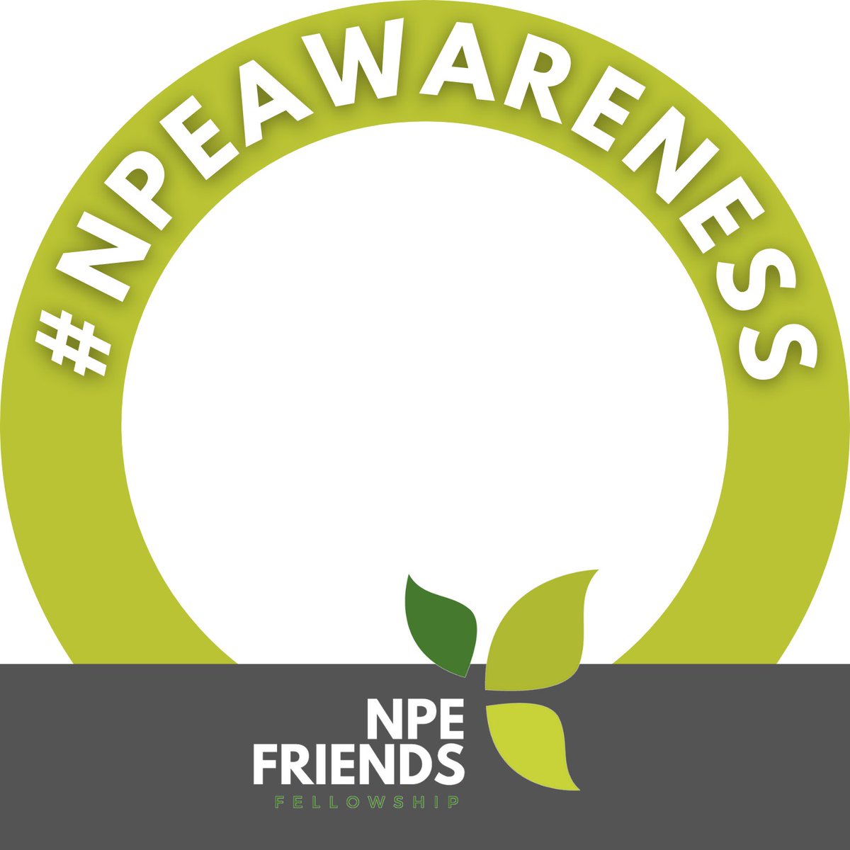 June is #NPEAwarenessMonth. Use this profile pic frame to support the #NPECommunity. 🌿💚🧬