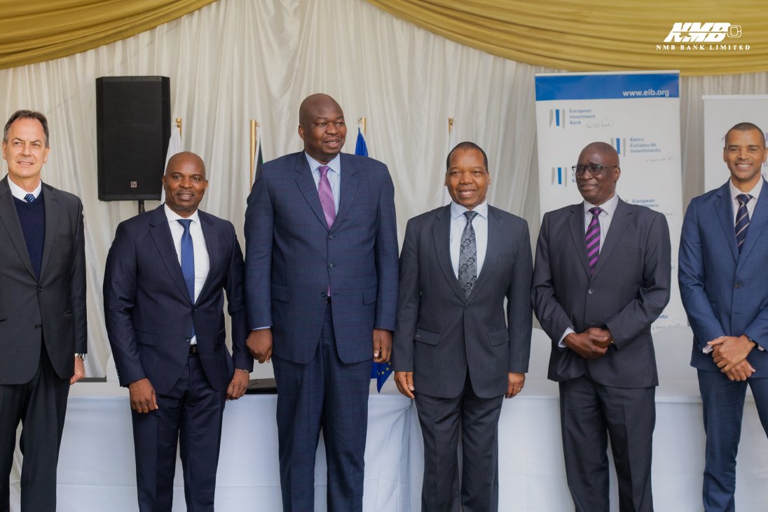 NMBBankZim's tweet photo. Highlights from the NMB Bank Limited &amp; European Investment Bank’s EUR12.5 million Signing Ceremony.

Thank you to the press and dignitaries that attended and were part of this memorable moment.

@EIBGlobal @euinzim

#NMBBankZim
#Creditfacilities
#Relevantsolutions https://t.co/lTcgb5PRed
