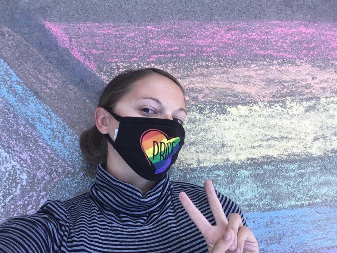 Happy #PrideMonth! Some of our country's recent legislation has been scary, but... I'm fighting for you. I'm voting for you. I'm holding you in my heart. So much love for my #LGBTQ+ comrades.