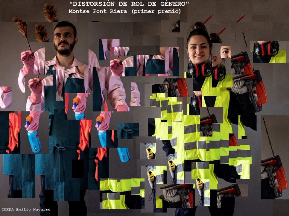 cpepautebo's tweet photo. Comenzamos el mes de #junio con la foto ganadora de nuestro #concursoDeFotografía Por la #igualdadDeGenero Una visión "distorsianada" de los #rolesDeGenero @aulutebo @EPAAragon @IgualdadGob @educaciongob https://t.co/FpUyNv4A5a