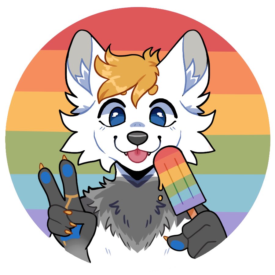 Happy #PrideMonth 🥰

Some extra cute pride themed icons for @PaladinWulfie and me! 🦊💕❤️🐺

📸 by @TeaCatsCO