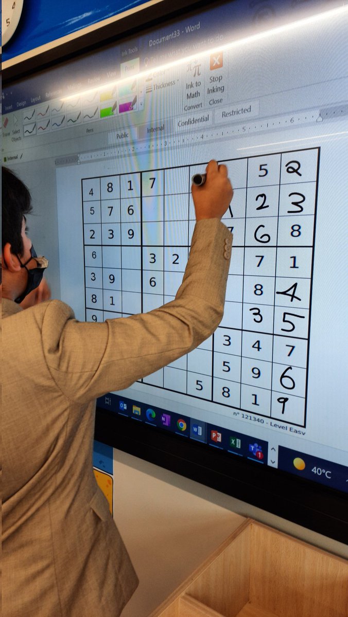 barkha1511's tweet photo. NMS celebrates #Mathweek2022
Day-3 Challenge and sharpen your brain by solving puzzles #Sudoku.
@nmsprimary @Fatima_Martin
@ChristineDeNor1 @ShettySampoorna @SelvanayakiG https://t.co/JrFunQf88L