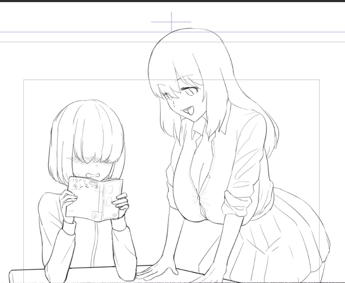 ふたなりドM子今月更新分もゆるゆる描いてるよー
例のごとく差分沼に嵌ってしまいそう😇 