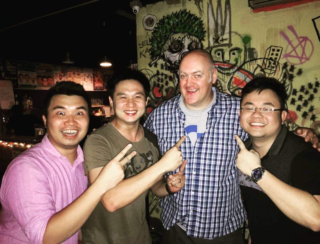 Throwback to that one time in 2016 when <a href="/daraobriain/">Dara Ó Briain</a> showed up unexpectedly at Crackhouse Comedy Club KL and when we got wind of it, a bunch of us comics ABANDONED ALL PLANS AND DROVE LIKE MADMEN to catch the man who made many of us become comics.