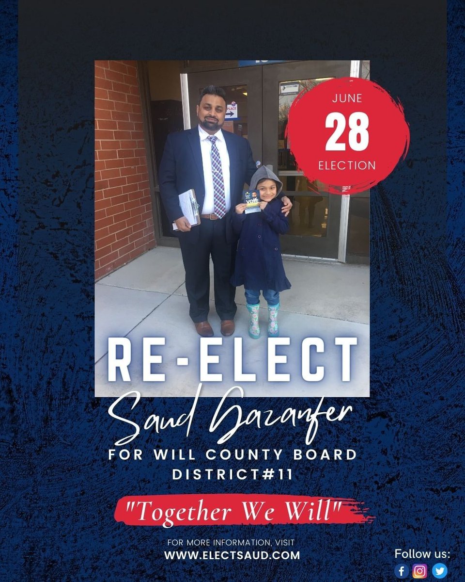 ElectSaud's tweet photo. Join the campaign at https://t.co/eIiGiKwuwd 

#WillCounty #illinois #USA #Bolingbrook #Chicago #ElectSaud https://t.co/lWNG3TdJmR