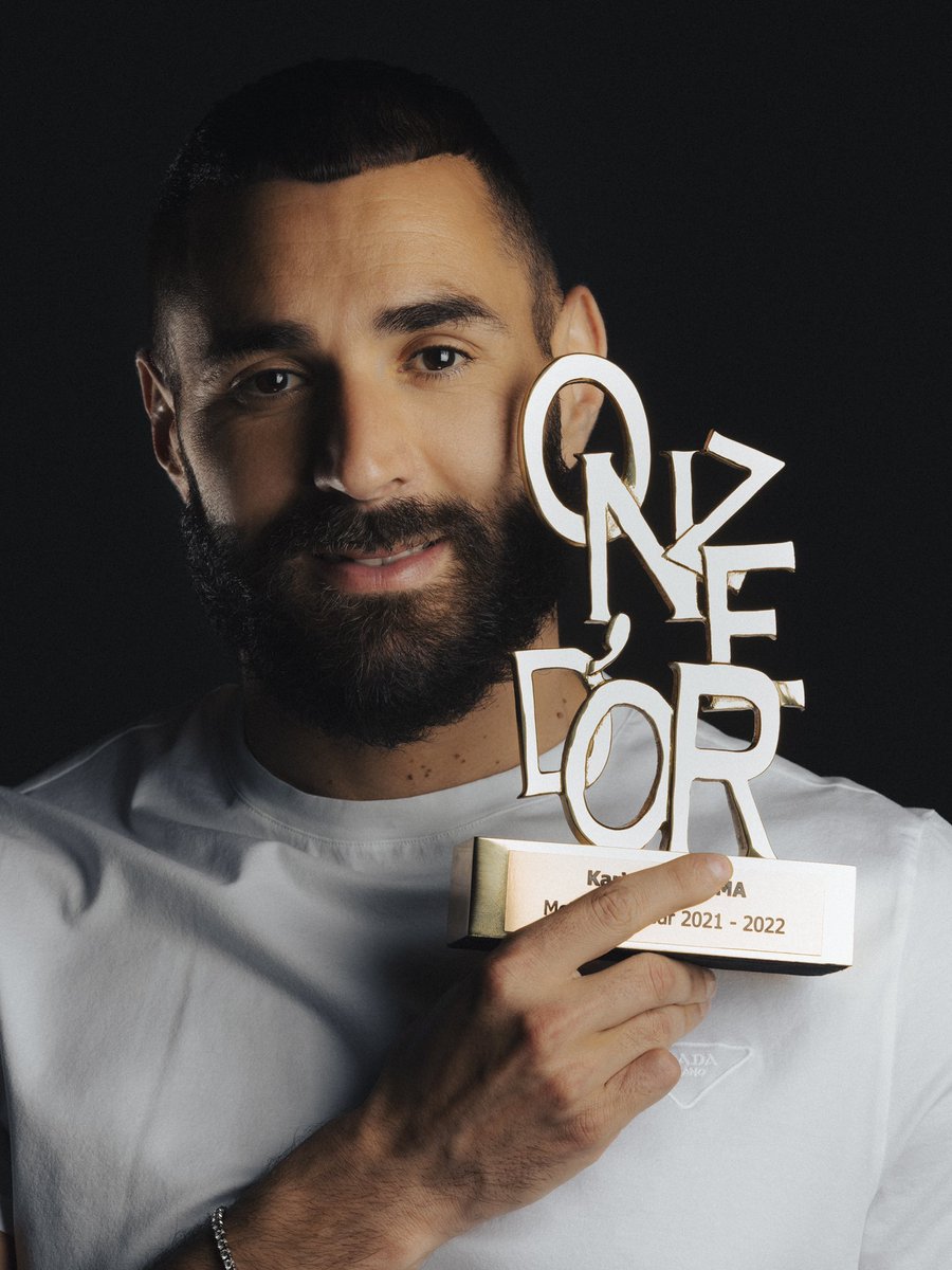 MadridXtra's tweet photo. 🚨| OFFICIAL: Karim Benzema wins the Onze d’Or, 2021/22. https://t.co/jnuB083e3x