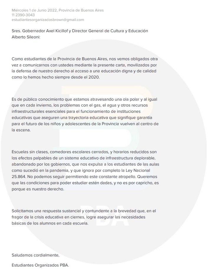 EstudiantesOrg_'s tweet photo. La educación está congelada https://t.co/1I0NSX23OH