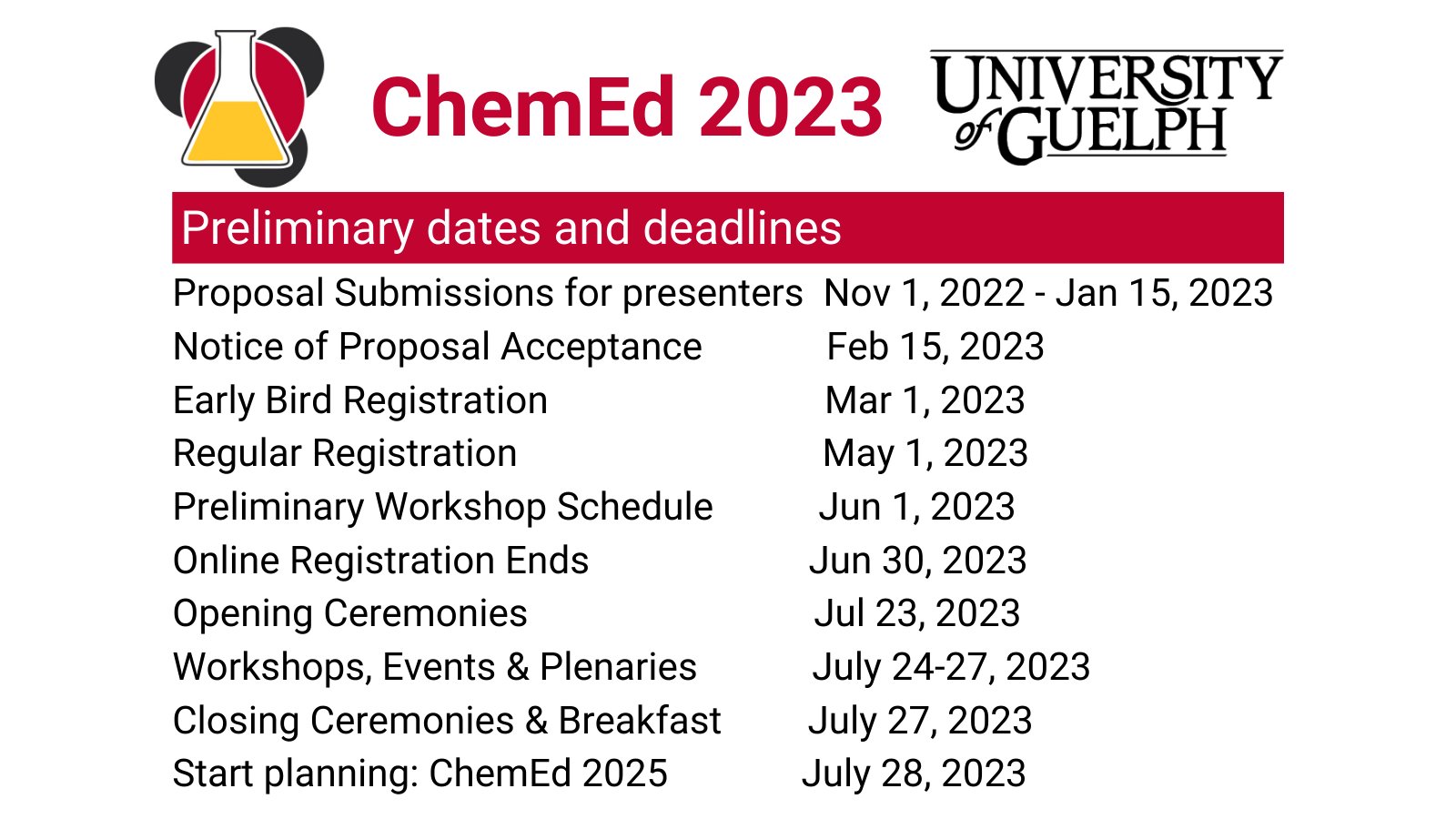 ChemEd 2025 CO School of Mines (ChemEd2025) / Twitter
