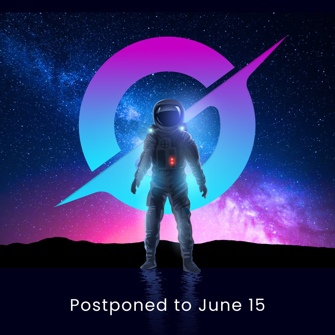r0x_ai's tweet photo. Apollo42 will go entirely live on June 15th.

Due to an issue that occurred on the platform during final testing, we had to postpone our launch for this date as we are willing to deliver the best NFT marketplace on NEAR to you. 

Stay tuned. We love you. https://t.co/9NXyoUIpA9