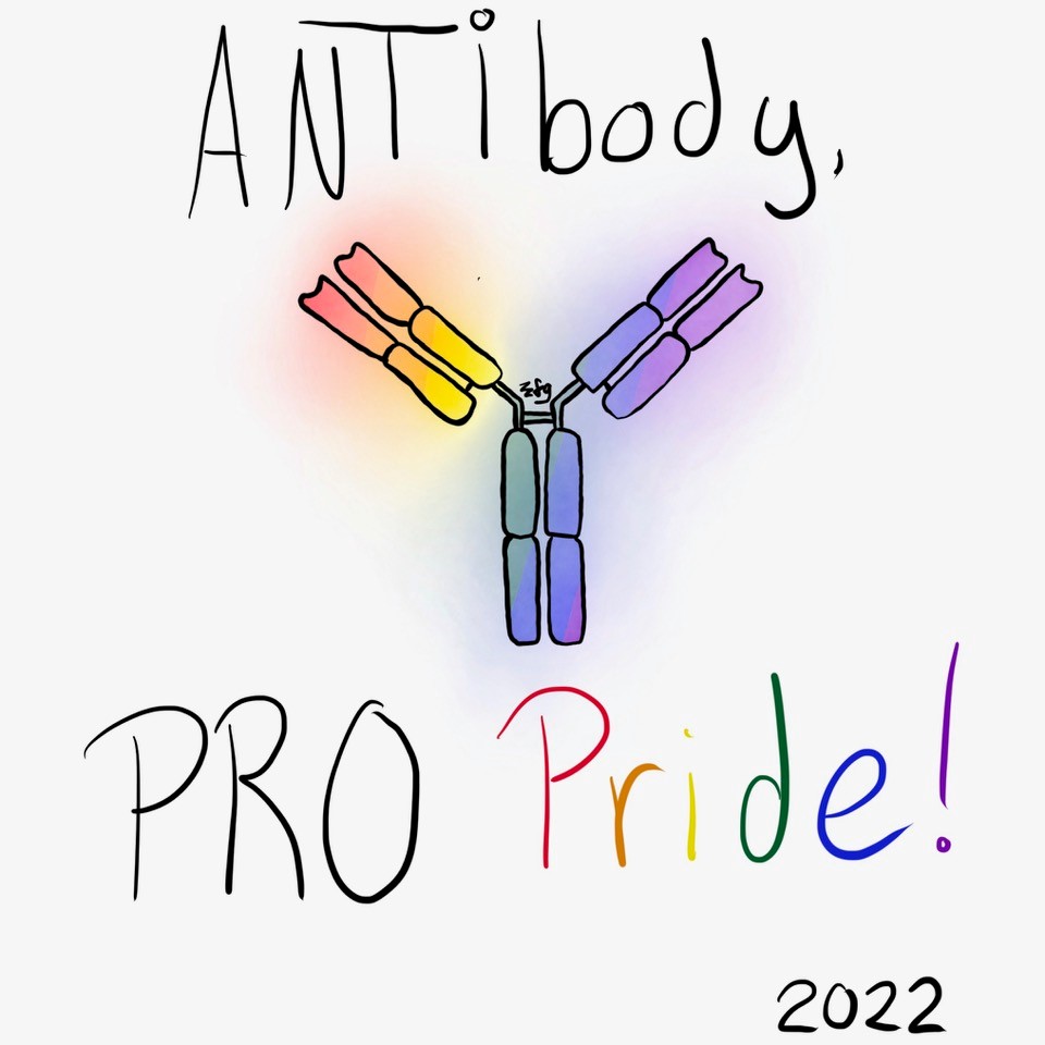UM_Immu's tweet photo. Immunology celebrates diversity and inclusion! Standing proud with our 2SLGBTQIA+ community.
#pridemonth2022 @UManitoba @UM_RadyFHS
#UMQueer #WinnipegPride https://t.co/ATThqZA68G