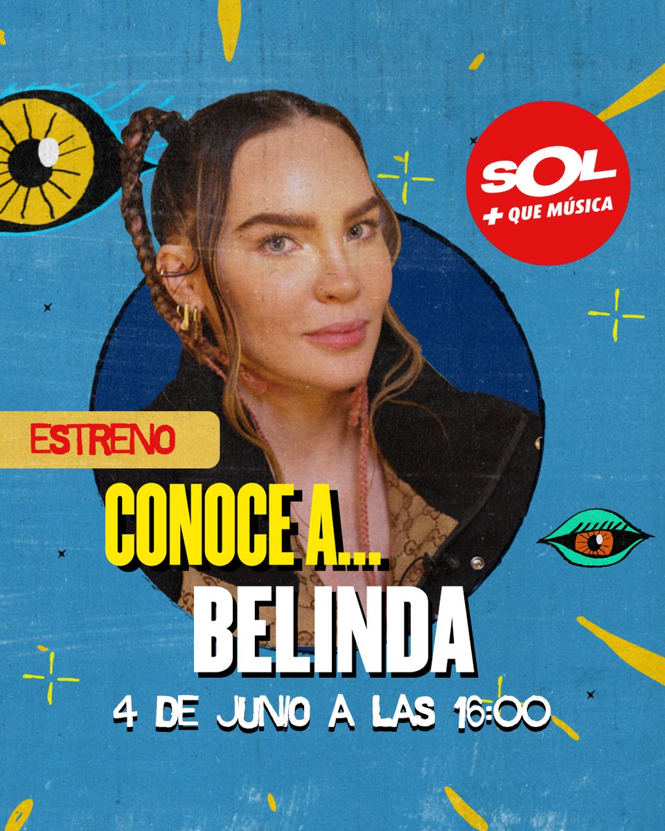 SolMusica's tweet photo. 🎤 @belindapop se pasa por Sol Música este sábado. ¿Qué nos contará? https://t.co/XvZZNh5nYa