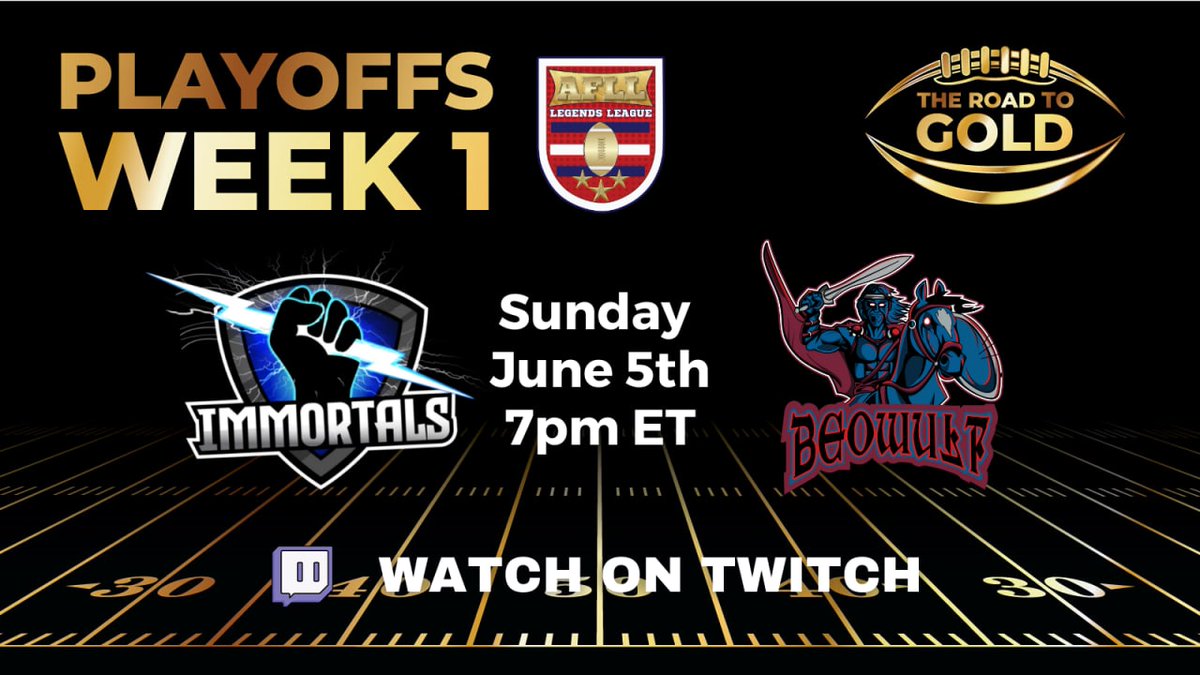 American Football Legends League tweet media
