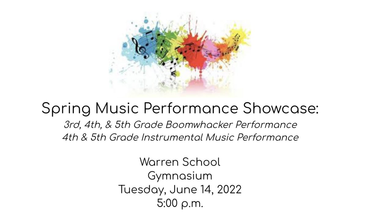 Region6Music's tweet image. The WS Concert has been rescheduled! Hope to see you there.