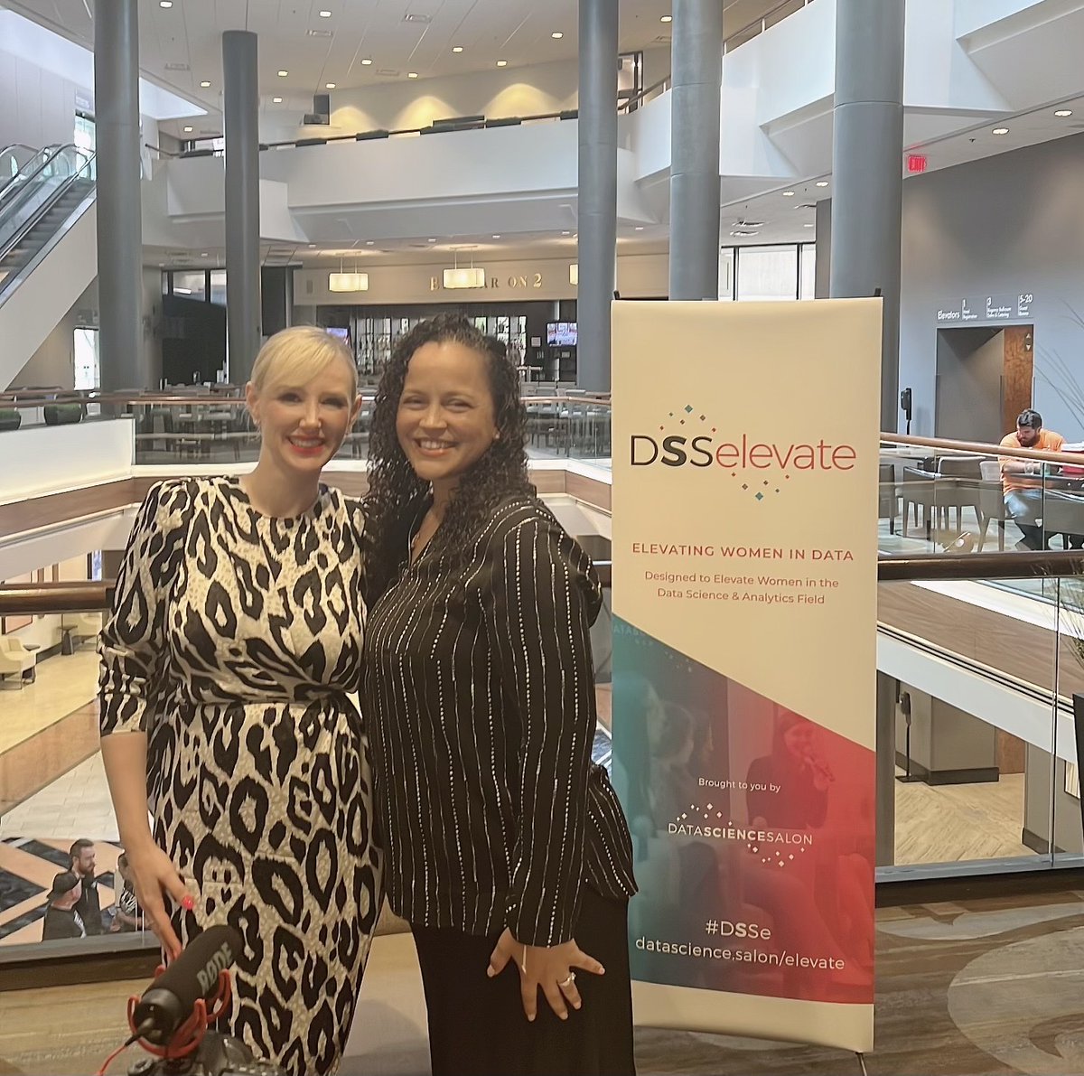 AnnaOnTheWeb's tweet photo. Amazing conversation w/ @NoelleSilver_ about leading as a female in the #datascience space 👏👏👏
Catch us @DataConnectConf in Columbus & virtually tmrrw & Fri for more G8 talks w/ leading #womenindata 🙌🙌🙌 part of the #DSSElevate Series via @DataSciSalon 💗 cc @wia_community https://t.co/JUdh7TkdfW