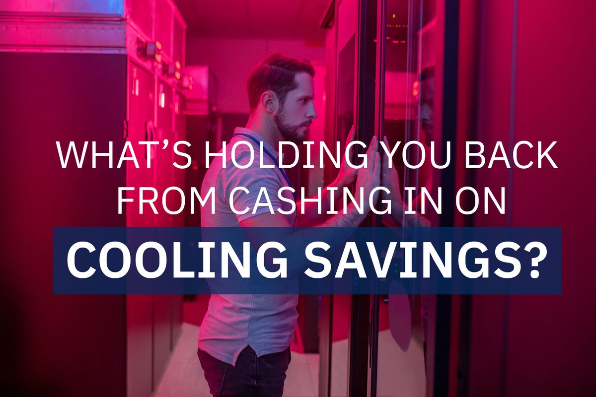 COOLING ENERGY COSTS IN DATA CENTERS ACCOUNTS FOR 40% OF TOTAL ENERGY BILL. IS THAT ACCEPTABLE?

Reducing that cost by 35% is achievable.

To learn more check out our most recent blog here sct-inc.com/2022/05/18/wha…

#datacenter #cooling #capacity #airflow #savings