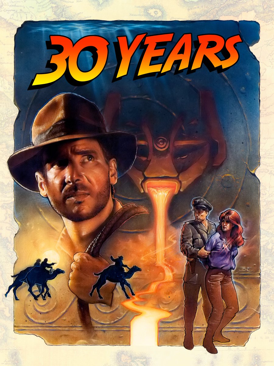 lucasartsfans's tweet photo. Here's to 30 years of Indiana Jones and the Fate of Atlantis. Released June 1st, 1992! #indianajones #indy4 #fateofatlantis #lucasarts https://t.co/7h2Plyf3GS