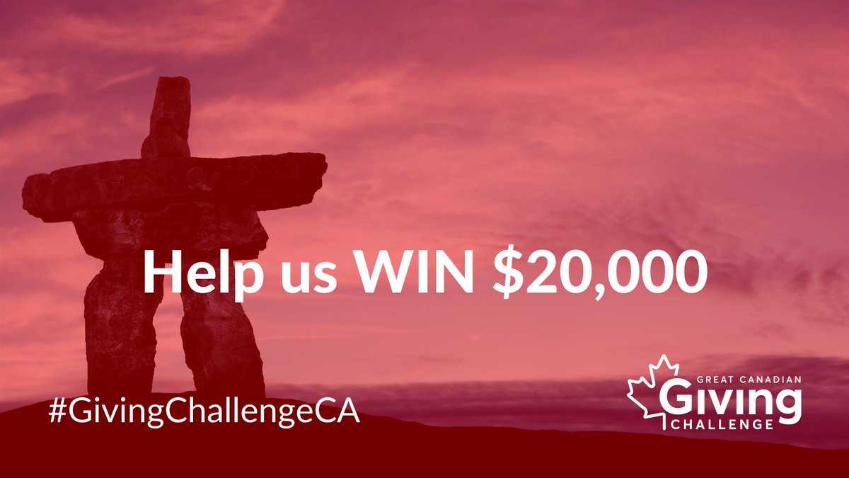 For the month of June, every $1 donated to the Churchill Northern Studies Centre gives us one chance to win a $20,000 grand prize. Donate here: canadahelps.org/en/charities/c… #sustainthenorth #canadahelps #greatcanadiangivingchallenge